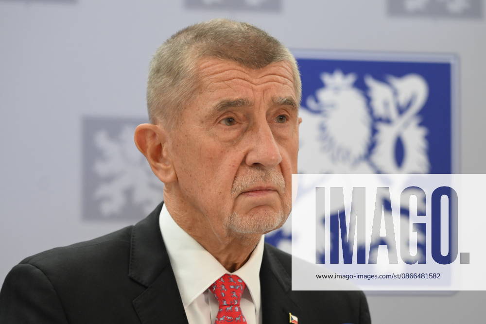 Prime Minister Andrej Babis (ANO) gives comments to media before departing for meeting of prime ministers of Visegrad Four (Czech Republic, Hungary, Poland, Slovakia) with his Irish counterpart Micheal Martin, whose country currently holds the EU Council presidency, Prague-Kbely Airport, Prague, September 10, 2026. (CTKxPhoto KaterinaxSulova) CTKPhotoP2026091003873 CTKPhotoP2026091003873