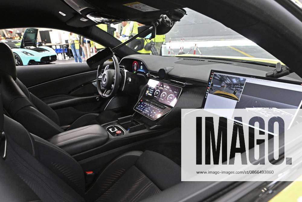 Self Driving System By Aidoptation SINT-TRUIDEN, BELGIUM - SEPTEMBER 10: Demonstration of the autonomous driving system developed by the Belgian high-tech company Aidoptation. Aidoptation has obtained authorization to test a fully autonomous Level 4 driving system on Belgian highways at speeds of up to 120 km h. Testing began on the E313 and E314, and the car has already traveled nearly 200 km on the highway. on September 10, 2026 in Sint-Truiden, Belgium, 10 09 2026 Sint-Truiden Belgium