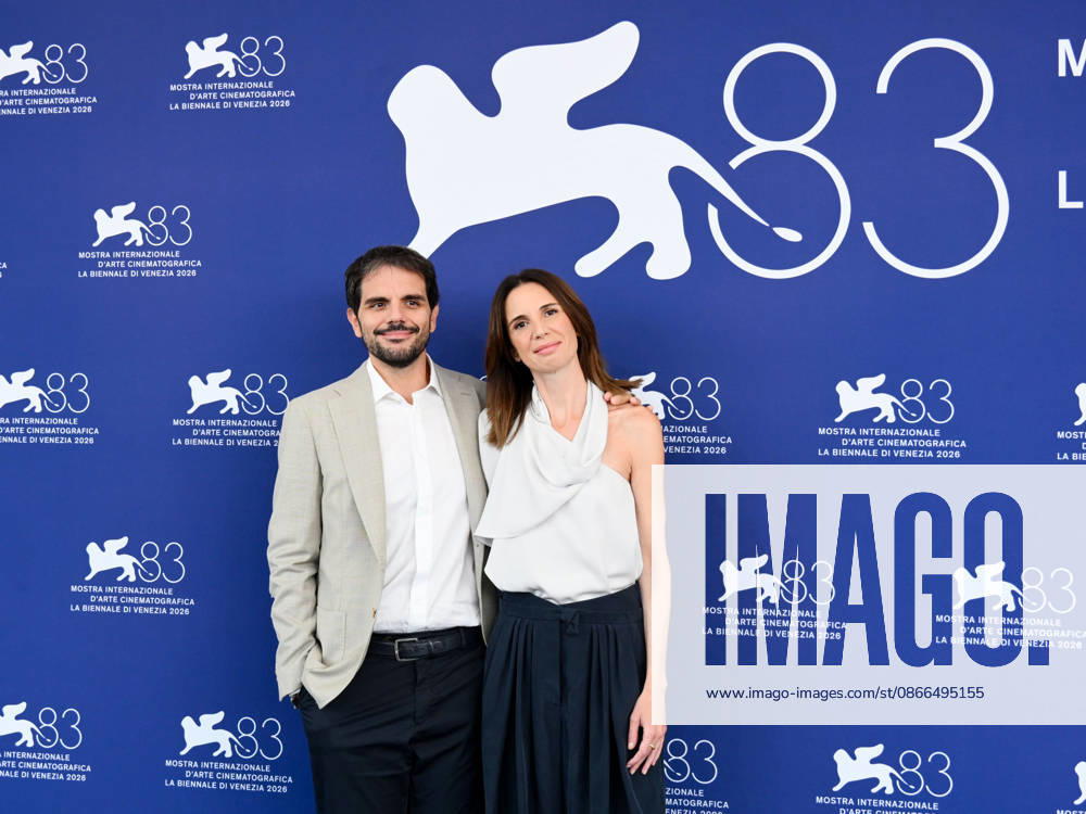 IPA88350404 - Venice, 83rd Venice International Film Festival 2026 - Day 9. Photocall for the TV series Peccato.? Pictured: Valerio Vestoso, Emanuela Fanelli
