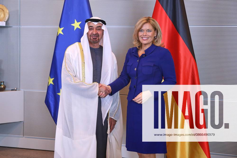 German Bundestag State visit by His Highness the President of the United Arab Emirates, Sheikh Mohammed bin Zayed Al Nahyan, and Julia Klöckner (CDU)