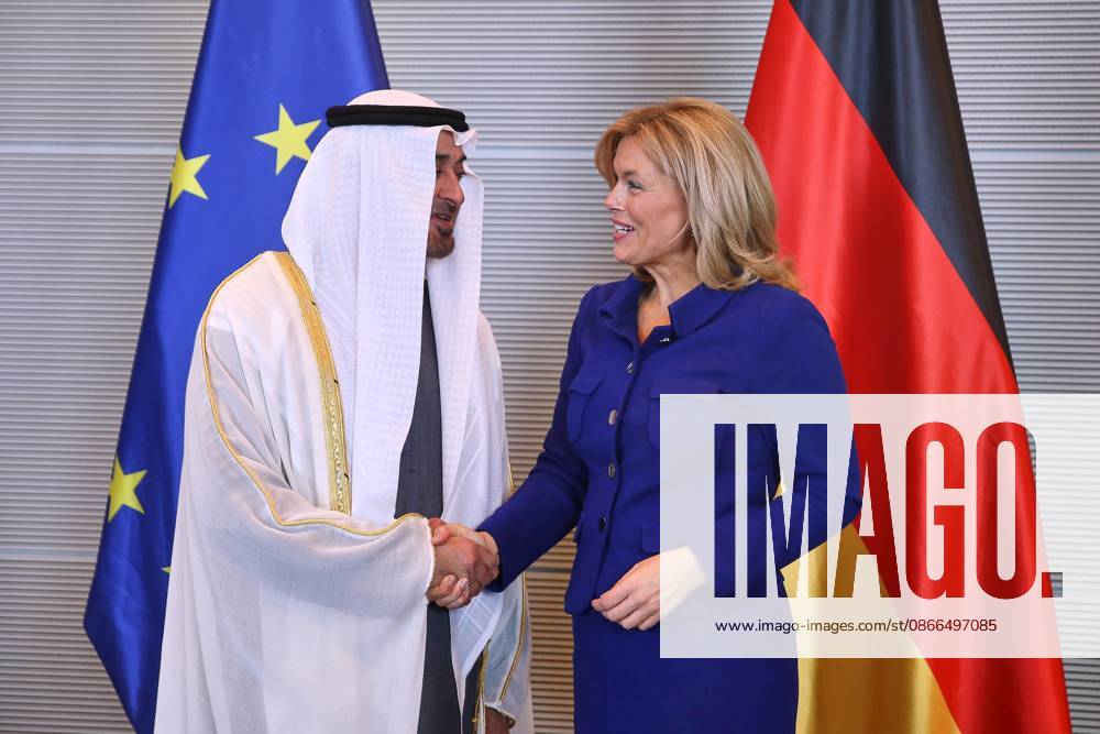 German Bundestag State visit by His Highness the President of the United Arab Emirates, Sheikh Mohammed bin Zayed Al Nahyan, and Julia Klöckner, CDU