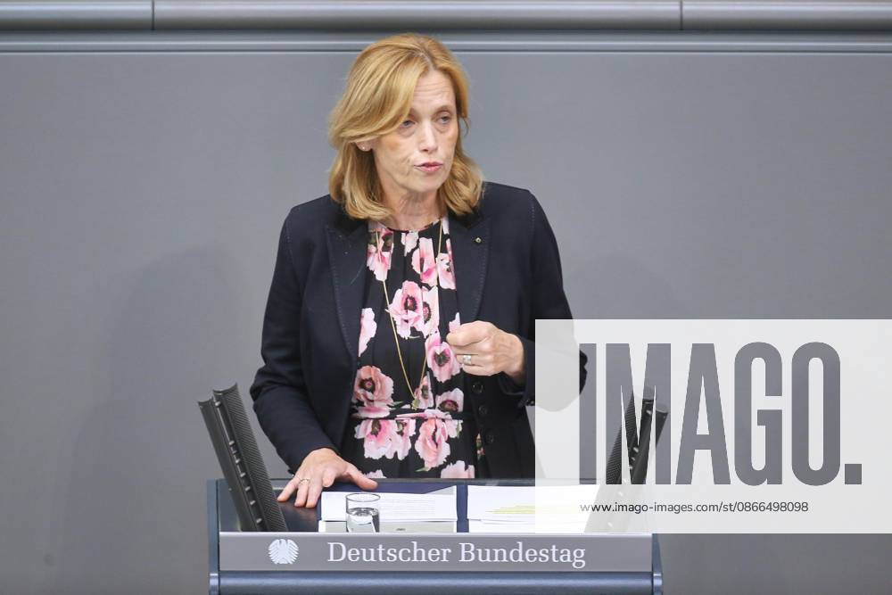 German Bundestag 93rd Session of the Bundestag Budget Week Federal Minister of Education, Family, Senior Citizens, Women, and Youth Karin Prien (CDU)
