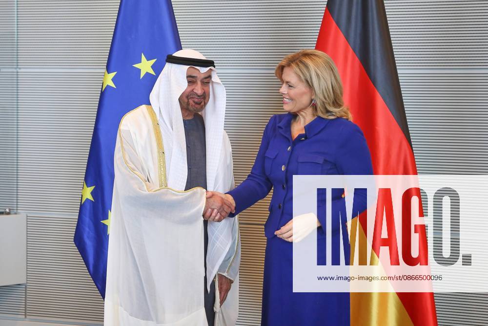 German Bundestag State visit by His Highness Muhammad bin Zayid Al Nahyan, President of the United Arab Emirates, and Julia Klöckner, President of the Bundestag (CDU)