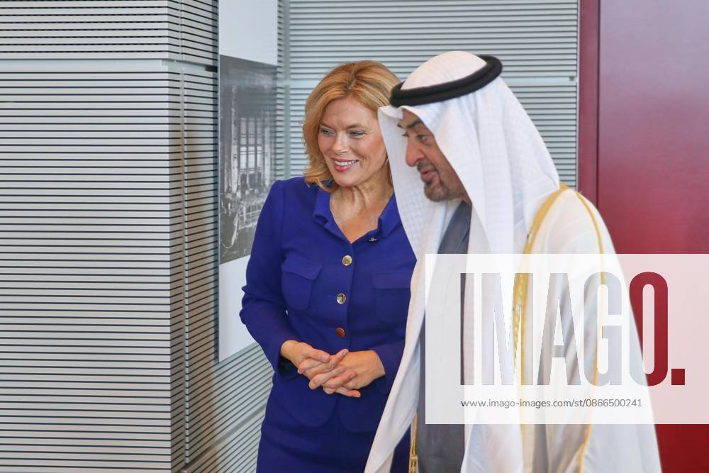 German Bundestag State Visit His Highness the President of the United Arab Emirates Bundestag President Julia Klöckner (CDU) and Muhammad bin Zayid Al Nahyan