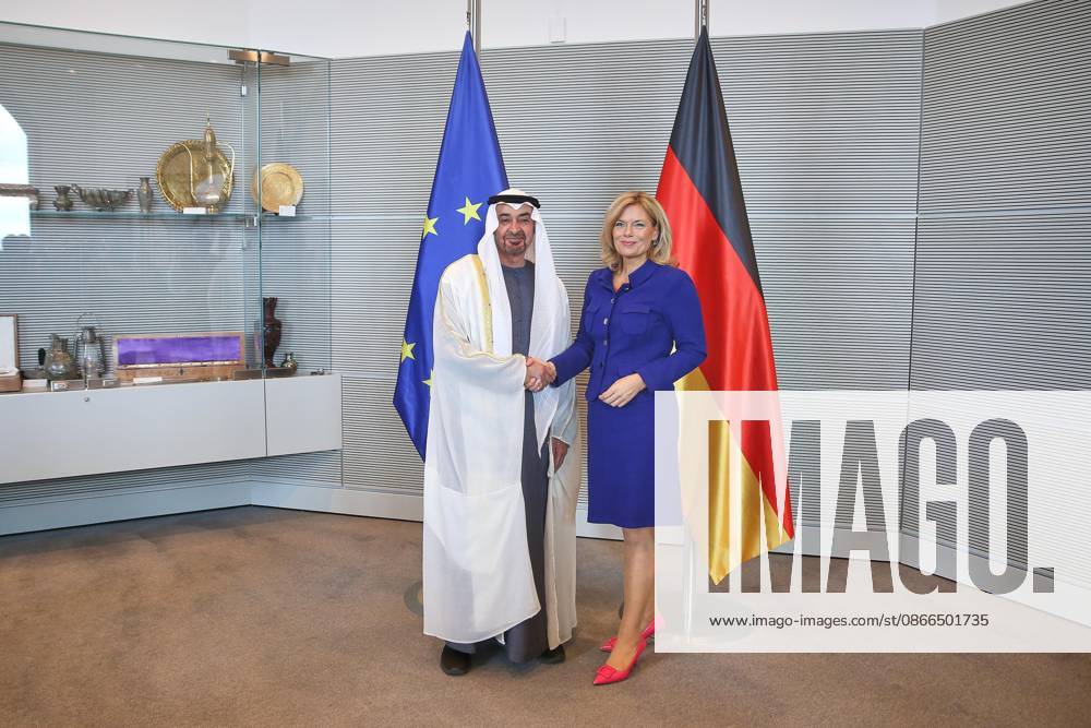 German Bundestag State visit by His Highness Muhammad bin Zayid Al Nahyan, President of the United Arab Emirates, and Julia Klöckner, President of the Bundestag (CDU)