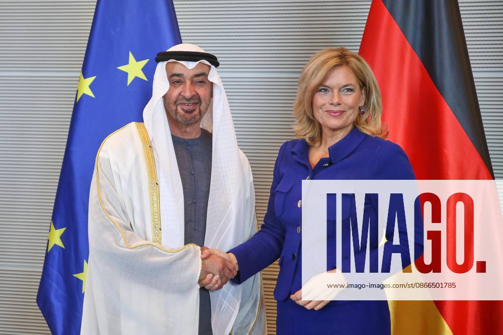 German Bundestag State visit by His Highness Muhammad bin Zayid Al Nahyan, President of the United Arab Emirates, and Julia Klöckner, President of the Bundestag (CDU)