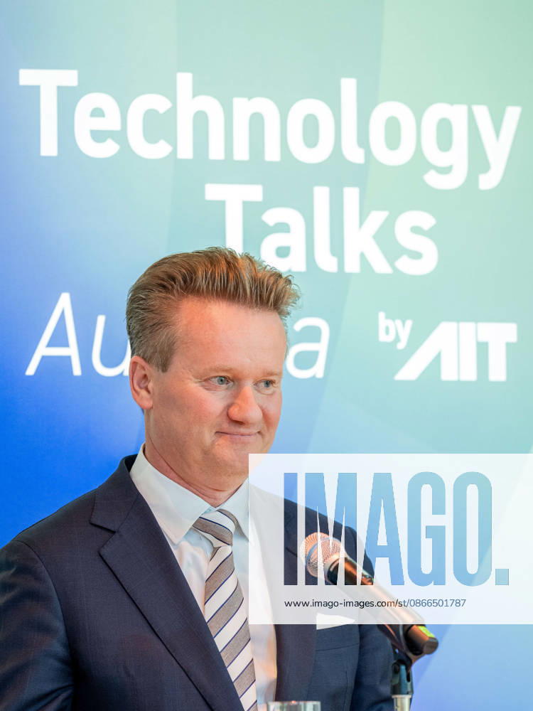 Press Reception for the Conference—President Georg Knill of the Federation of Austrian Industries at the press reception for Technology Talks Austria 2026 on September 10, 2026, at the Libelle MuseumsQuartier in Vienna, Vienna, Austria