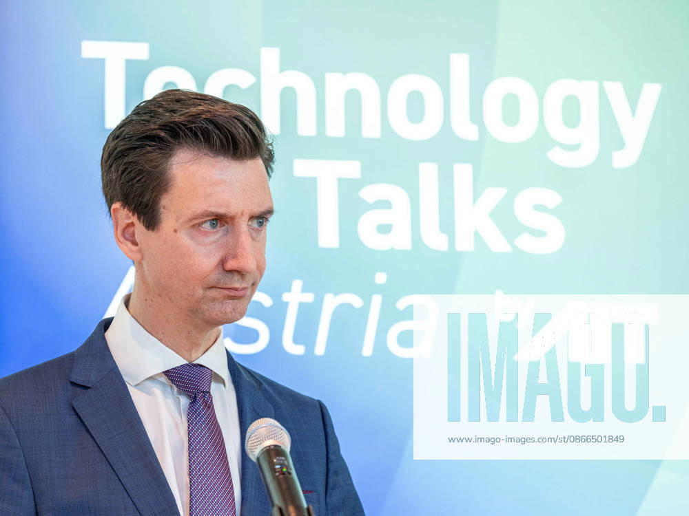 Press Reception for the Conference—Florian Frauscher, Section Chief at BMWET, at the press reception for Technology Talks Austria 2026 on September 10, 2026, at the Libelle MuseumsQuartier in Vienna, Vienna, Austria