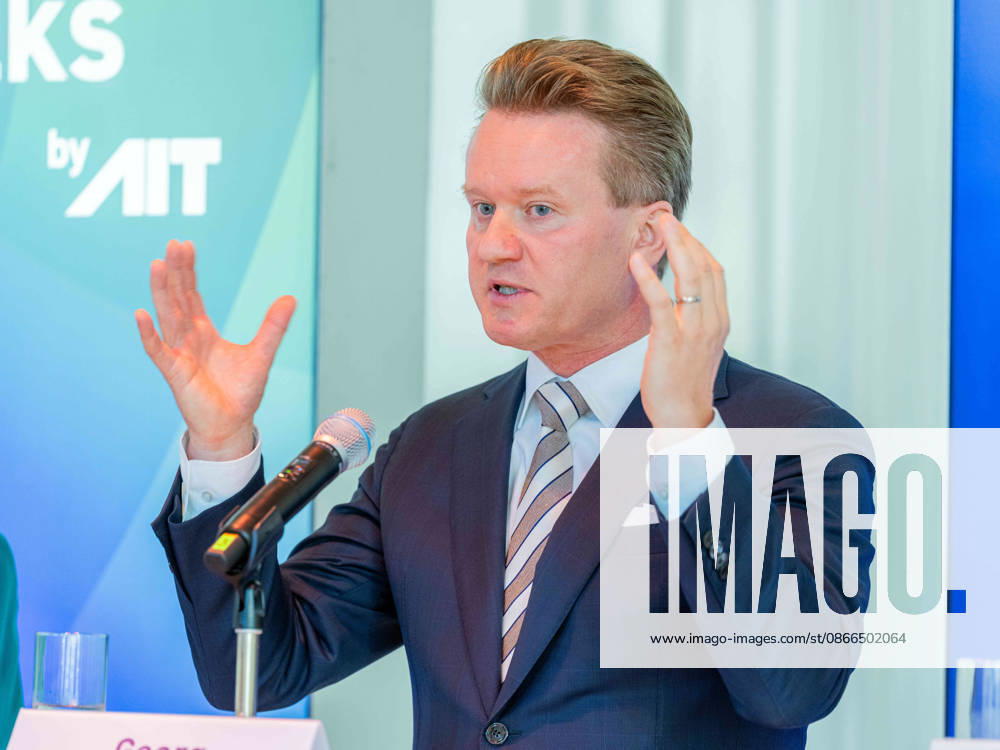 Press Reception for the Conference: Georg Knill, President of the Federation of Austrian Industries, at the press reception for Technology Talks Austria 2026 on September 10, 2026, at the Libelle MuseumsQuartier in Vienna, Vienna, Austria