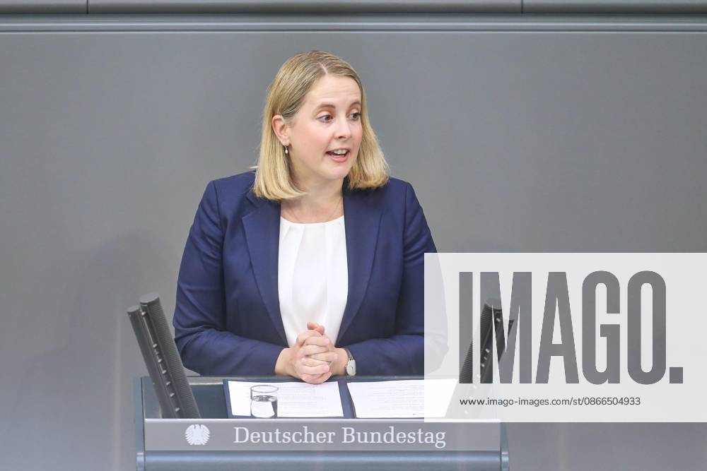 German Bundestag 93rd Session of the Bundestag Budget Week Verena Hubertz