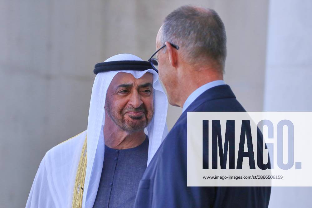 Berlin, Germany, September 10, 2026; Federal Chancellery: State visit by His Highness Muhammad bin Zayid Al Nahyan, President of the United Arab Emirates, and Friedrich Merz