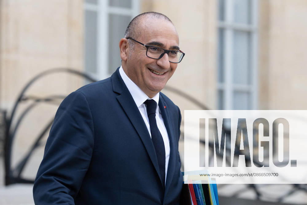 Weekly Cabinet Meeting - Paris French Interior Minister Laurent Nunez leaving after the weekly cabinet meeting at the Elysee Palace in Paris, France on September 10, 2026. Photo by Rafael Lafargue ABACAPRESS.COM Paris France