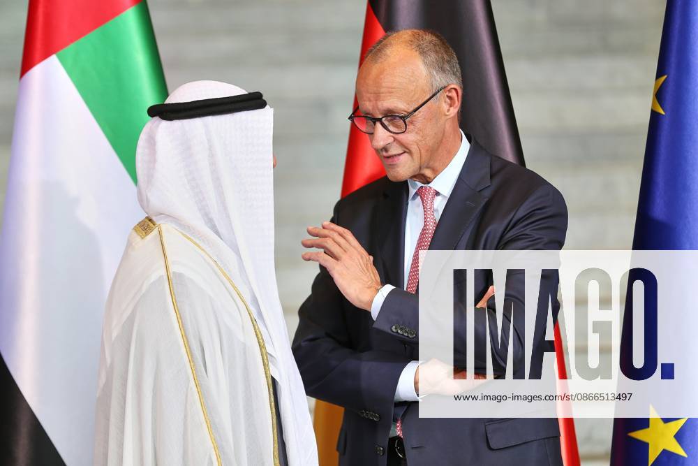 Berlin, Germany, September 10, 2026; Federal Chancellery; State Visit by His Highness Muhammad bin Zayid Al Nahyan, President of the United Arab Emirates, and Friedrich Merz