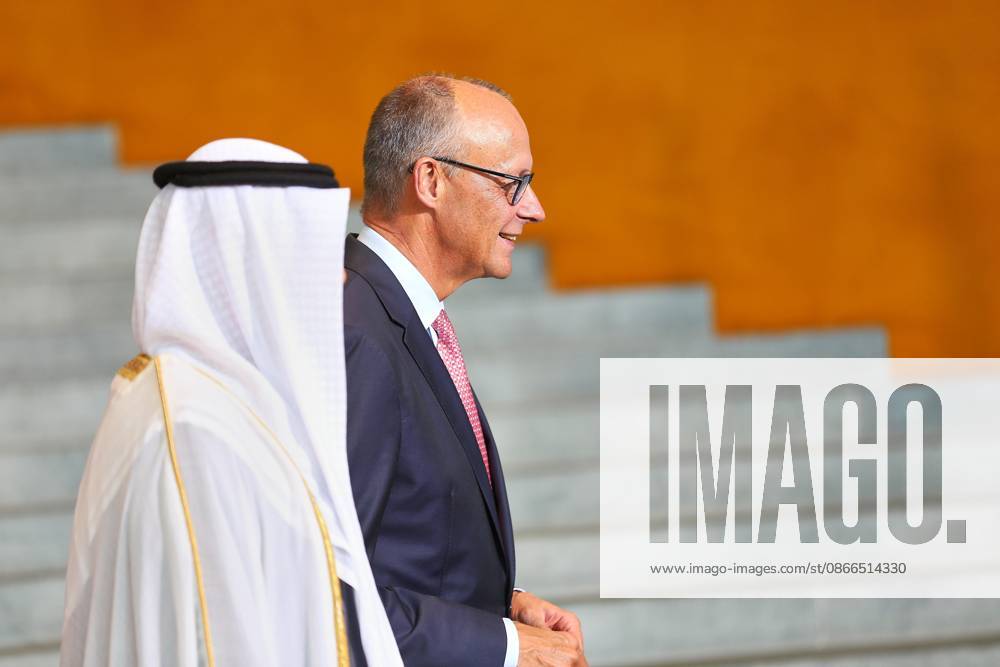 Berlin, Germany, September 10, 2026; Federal Chancellery; State Visit by His Highness Muhammad bin Zayid Al Nahyan, President of the United Arab Emirates, and Friedrich Merz