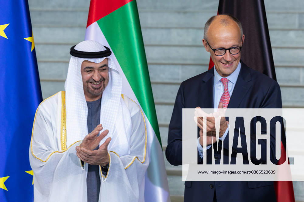 State visit by His Highness the President of the United Arab Emirates, Sheikh Mohammed bin Zayed Al Nahyan, to the Federal Republic of Germany, Berlin, September 10, 2026: The President of the United Arab Emirates, Sheikh Mohammed bin Zayed Al Nahyan, and Federal Chancel