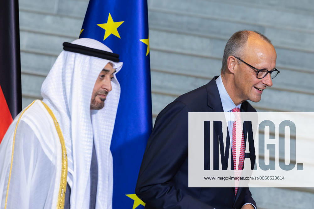 State visit by His Highness the President of the United Arab Emirates, Sheikh Mohammed bin Zayed Al Nahyan, to the Federal Republic of Germany, Berlin, September 10, 2026: The President of the United Arab Emirates, Sheikh Mohammed bin Zayed Al Nahyan, and Federal Chancel