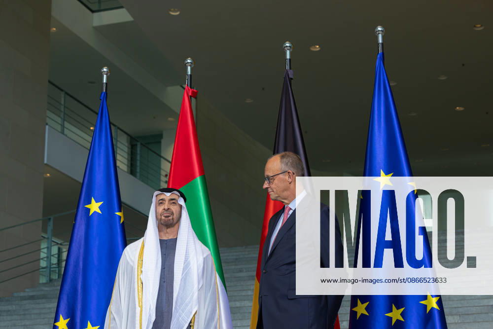 State visit by His Highness the President of the United Arab Emirates, Sheikh Mohammed bin Zayed Al Nahyan, to the Federal Republic of Germany, Berlin, September 10, 2026: The President of the United Arab Emirates, Sheikh Mohammed bin Zayed Al Nahyan, and Federal Chancel