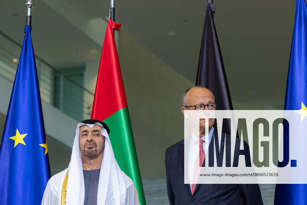 State visit by His Highness the President of the United Arab Emirates, Sheikh Mohammed bin Zayed Al Nahyan, to the Federal Republic of Germany, Berlin, September 10, 2026: The President of the United Arab Emirates, Sheikh Mohammed bin Zayed Al Nahyan, and Federal Chancel