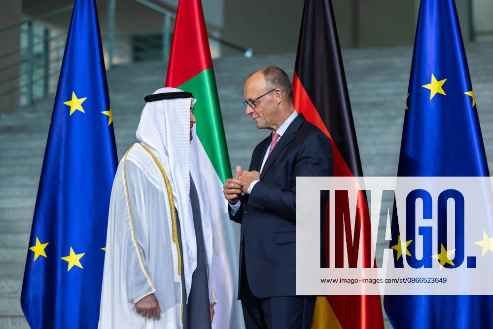 State visit by His Highness the President of the United Arab Emirates, Sheikh Mohammed bin Zayed Al Nahyan, to the Federal Republic of Germany, Berlin, September 10, 2026 The President of the United Arab Emirates, Sheikh Mohammed bin Zayed Al Nahyan, and Federal Chancell
