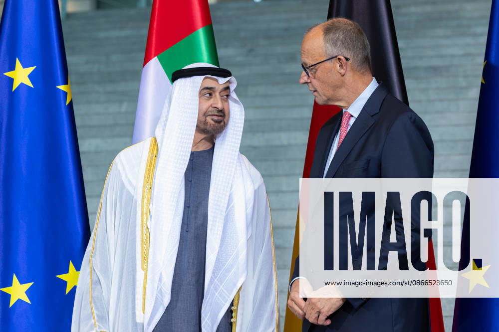 State visit by His Highness the President of the United Arab Emirates, Sheikh Mohammed bin Zayed Al Nahyan, to the Federal Republic of Germany, Berlin, September 10, 2026 The President of the United Arab Emirates, Sheikh Mohammed bin Zayed Al Nahyan, and Federal Chancell