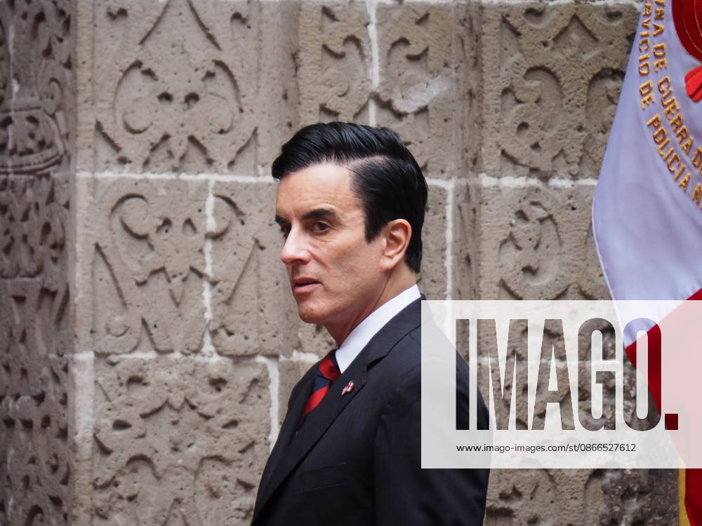 Carlos Espa y Garces-Alvear, Minister of Foreign Affairs of Peru, at the Torre Tagle Palace during the visit of the U.S. Secretary of State Marco Rubio to Peru to discuss matters of state. Lima Peru - ZUMAg240 20260910_zip_g240_001