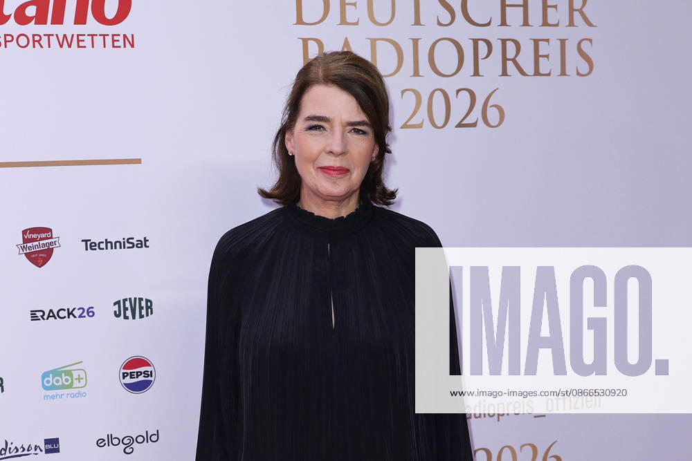 Susanne Daubner at the German Radio Awards (Deutscher Radiopreis) ceremony on September 10, 2026, at the Musical Theater an der Elbe in Hamburg. Susanne Daubner arrives for the annual German Radio Awards (Deutscher Radiopreis) ceremony on September 10, 2026 at the Musical Theater an der Elbe in Hamburg, Germany German Radio Awards ceremony in Hamburg