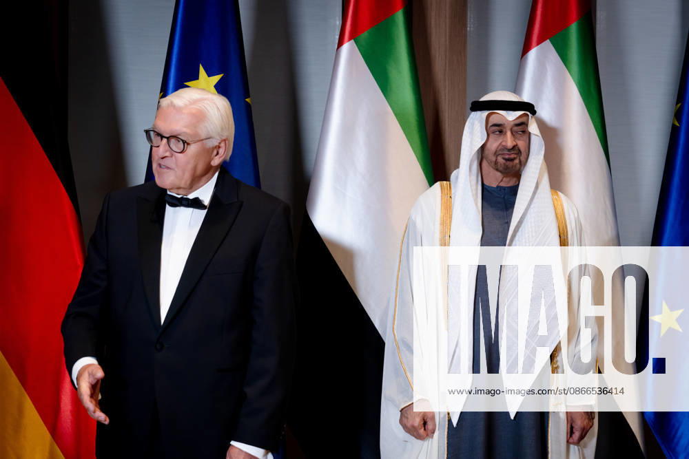 Federal President, Sheikh Mohammed bin Zayed Al Nahyan in Berlin, military parade, Spreebogen, President, United Arab Emirates, Sheikh Mohammed bin Zayed Al Nahyan, Federal President, Frank-Walter Steinmeier, Berlin, Berlin, GER