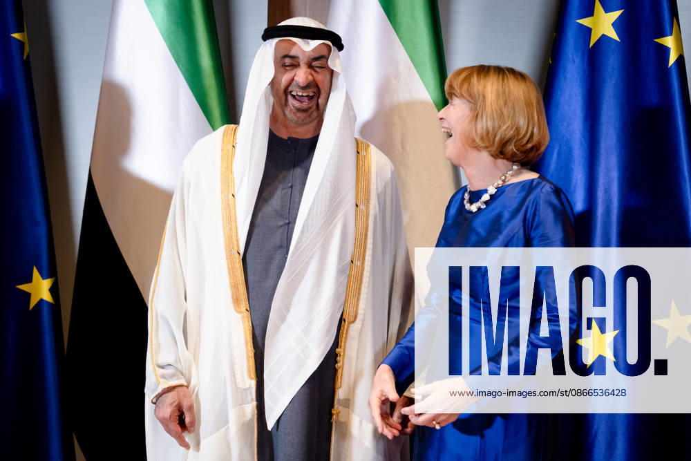 Federal President, Sheikh Mohammed bin Zayed Al Nahyan in Berlin, Military Parade, Spreebogen, President, United Arab Emirates, Sheikh Mohammed bin Zayed Al Nahyan, Elke Büdenbender, Berlin, Berlin, GER