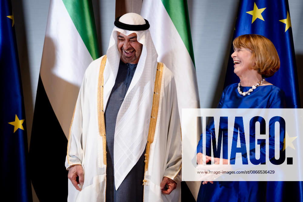 Federal President, Sheikh Mohammed bin Zayed Al Nahyan in Berlin, Military Parade, Spreebogen, President, United Arab Emirates, Sheikh Mohammed bin Zayed Al Nahyan, Elke Büdenbender, Berlin, Berlin, GER