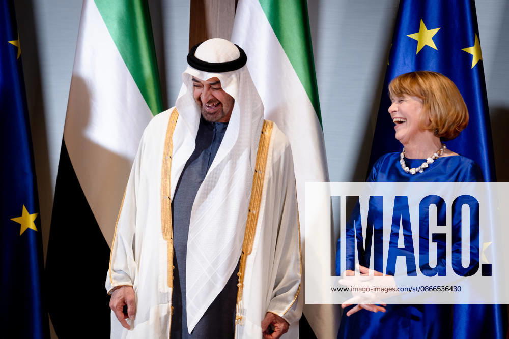Federal President, Sheikh Mohammed bin Zayed Al Nahyan in Berlin, Military Parade, Spreebogen, President, United Arab Emirates, Sheikh Mohammed bin Zayed Al Nahyan, Elke Büdenbender, Berlin, Berlin, GER