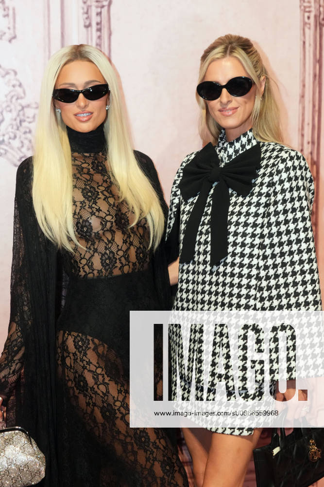 PARIS HILTON and NICKY HILTON attend the Alice and Olivia Fashion Presentation,.583 Park Avenue, NYC.September 10, 2026. . Alice and Olivia Fashion Presentation,.583 Park Avenue, NYC.September 10, 2026. New York USA - ZUMAms4_ 20260910_faf_ms4_001