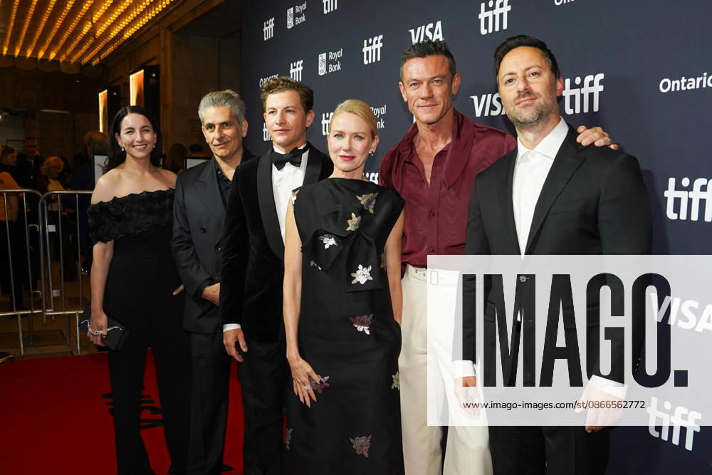 2026 Toronto International Film Festival - ˜The Housewife Premiere (L-R) Alyssa Hill, Michael Imperioli, Tye Sheridan, Naomi Watts, Luke Evans, and Ben Shirinianl attend the red carpet for the ˜The Housewife premiere during the 2026 Toronto International Film Festival (TIFF) at Royal Alexandra Theatre. on September 10, 2026 in Toronto, Canada. (Photo by Leonardo Ramirez Eyepix Group)