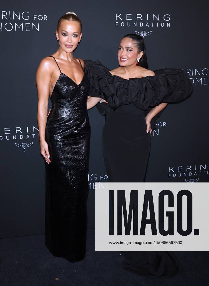 5th Annual Kering Caring For Women - NYC Rita Ora and Salma Hayek attend the 5th Annual Kering Caring For Women at The Pool restaurant in New York, NY on September 10, 2026. Photo by Charles Guerin ABACAPRESS.COM New York City NY United States