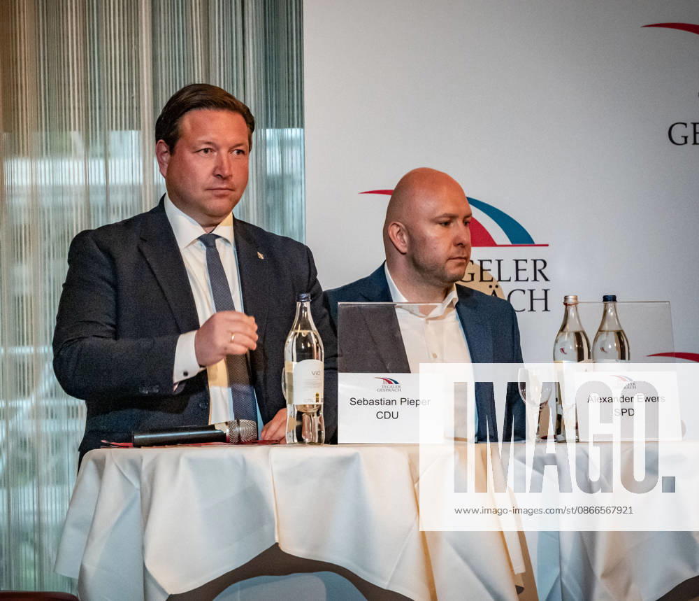 Berlin Reinickendorf, Tegel District, Tegeler Gespräch —a political event series—featuring Sebastian Pieper (CDU) and Alexander Ewers (SPD), September 10, 2026, Tegel