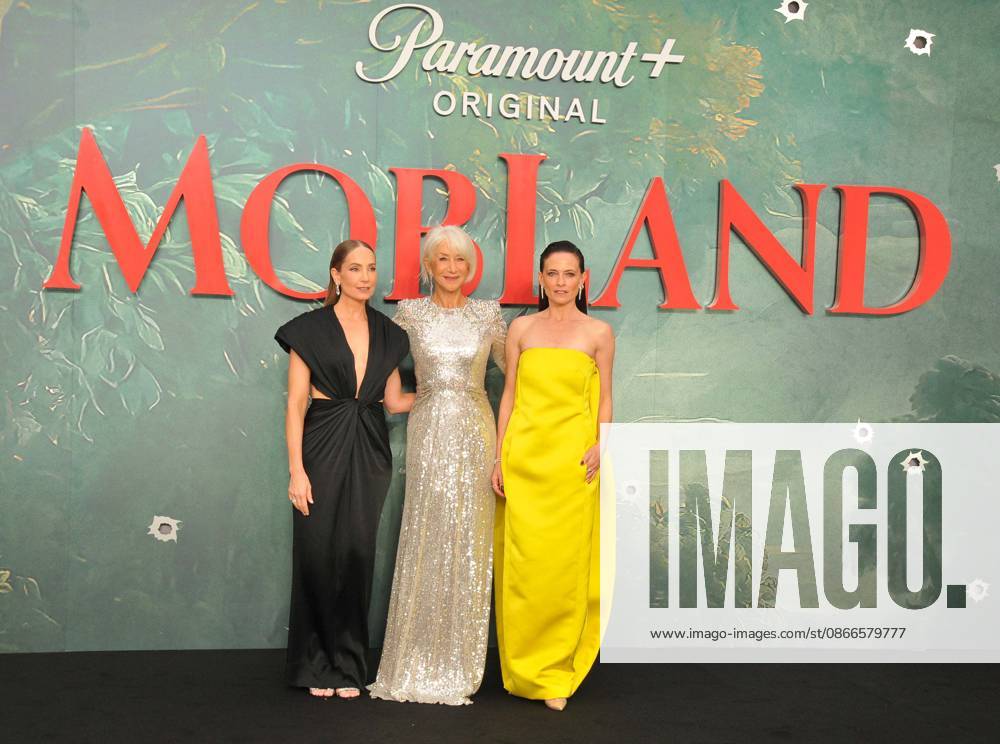 Mobland Season 2 world premiere, London Joanne Froggatt, Dame Helen Mirren and Lara Pulver at the Mobland Season 2 world premiere, Odeon Luxe Leicester Square, Leicester Square, on Thursday 10 September 2026 in London, England, UK. CAP CAN CAN London UK Great Britain