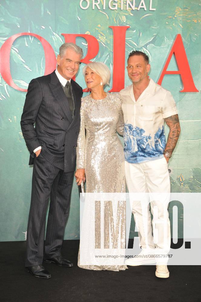 Mobland Season 2 world premiere, London Pierce Brosnan, Dame Helen Mirren and Tom Hardy at the Mobland Season 2 world premiere, Odeon Luxe Leicester Square, Leicester Square, on Thursday 10 September 2026 in London, England, UK. CAP CAN CAN London UK Great Britain