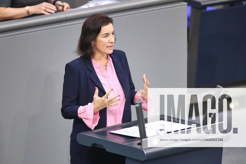 German Bundestag 94th Session of the Bundestag Budget Week Federal Minister for Research, Technology, and Space Dorothee Bär CSU