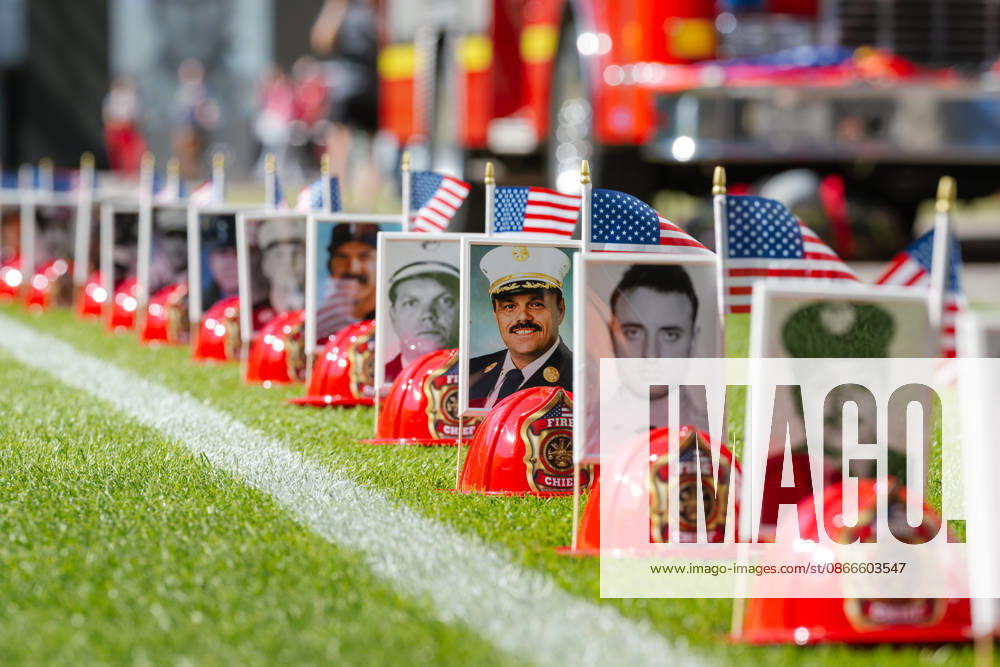 9 11 Stair Climb Memorial Event at the Fritz Walter Stadium in Kaiserslautern. Photo from September 11, 2026. The approximately 400 American and German fir