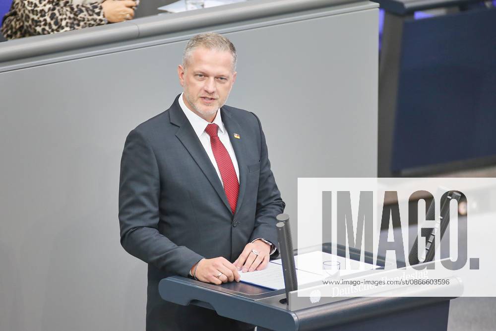German Bundestag 94th Session of the Bundestag Budget Week Adam Balten AfD
