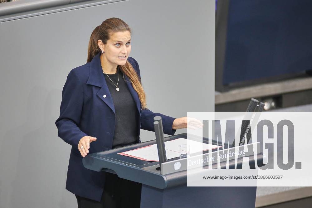 German Bundestag 94th Session of the Bundestag Budget Week Maja Wallstein, SPD
