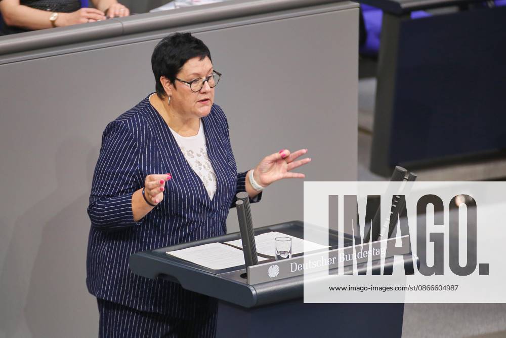 German Bundestag 94th Session of the Bundestag Budget Week Kathrin Michel SPD