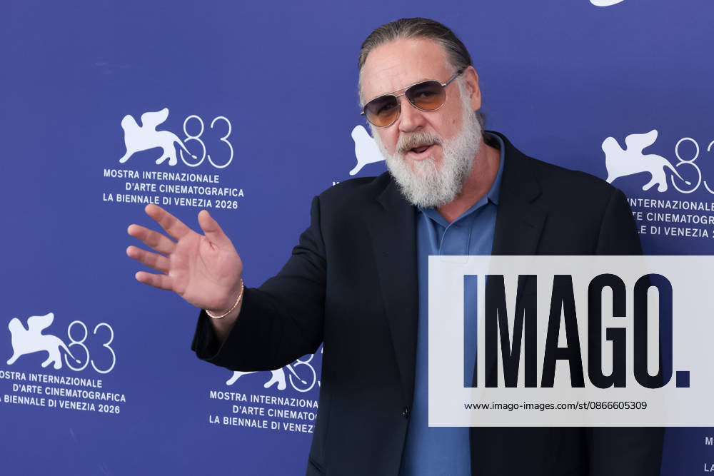 What Love Builds Photocall - The 83rd Venice International Film Festival Actor Russell Crowe attends the photocall of What Love Builds presented out of competition at the 83rd International Venice Film Festival, at Venice Lido on September 11, 2026.
