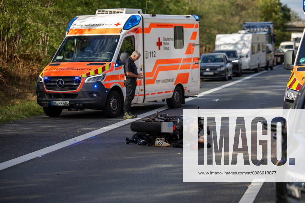 23-Year-Old Motorcyclist Seriously Injured in Collision with Car; Transported to Hospital by Rescue Helicopter On September 11, 202