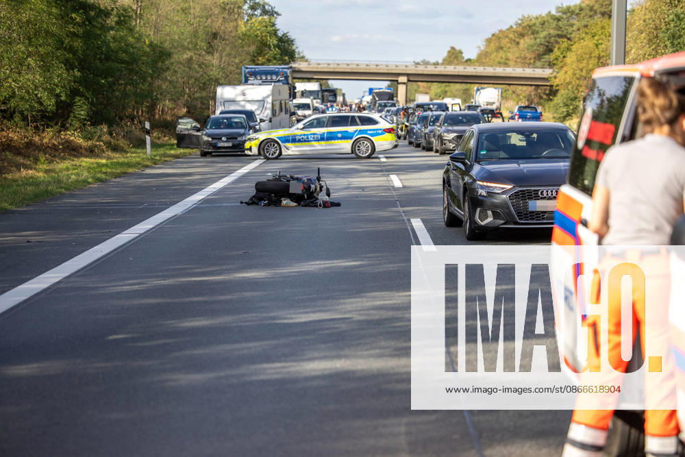 23-Year-Old Motorcyclist Seriously Injured in Collision with Car; Transported to Hospital by Rescue Helicopter On September 11, 202