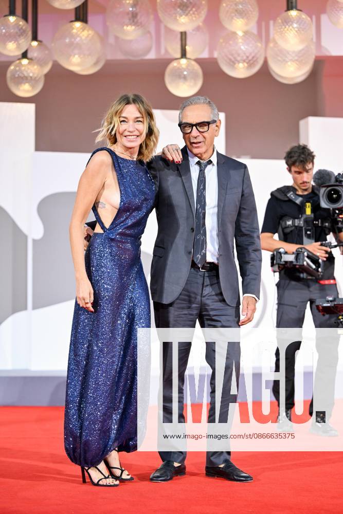 Stefania Rocca and Carlo Capasa, President of the National Chamber of Italian Fashion, during the red carpet for the new IMAIE Award, 83rd Venice Film Festival. Venice, September 11, 2026 Venice Italy - ZUMAa289 20260911_zia_a289_423