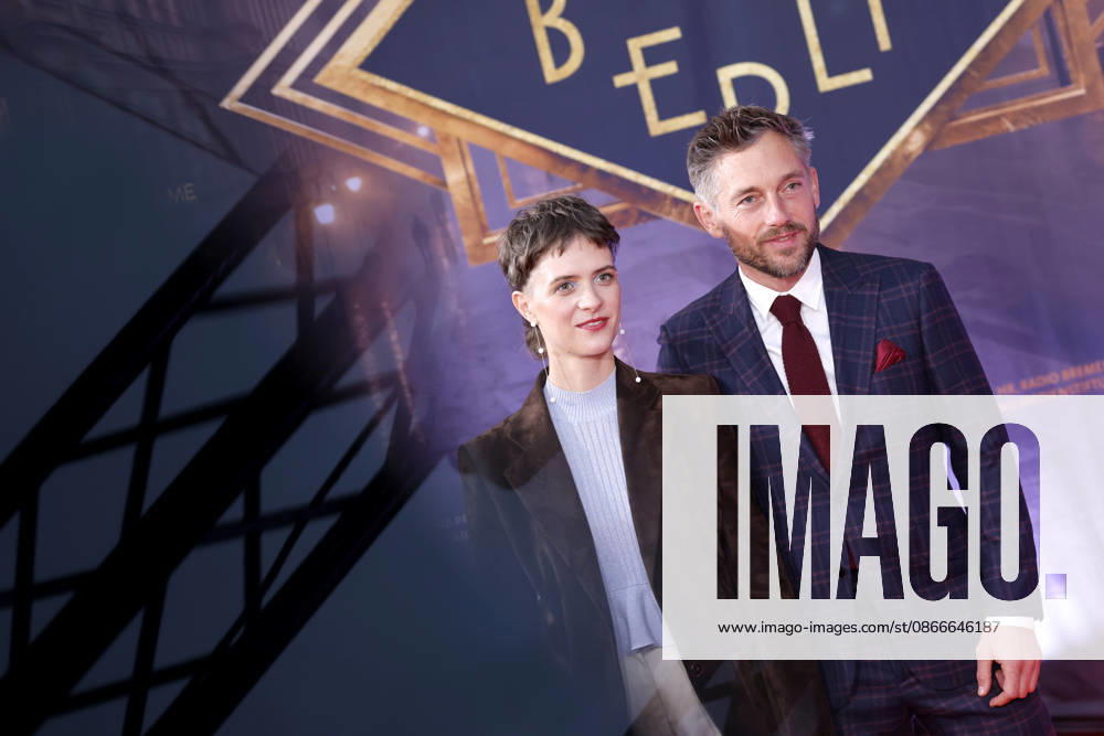 Actress Liv Lisa Fries and actor Volker Bruch at the North Rhine-Westphalia premiere of the fifth and final season of the TV series *Babylon Berlin* at the open-air cinema in Cologne s Rheinauhafen, September 11, 2026, North Rhine-Westphalia, Germany