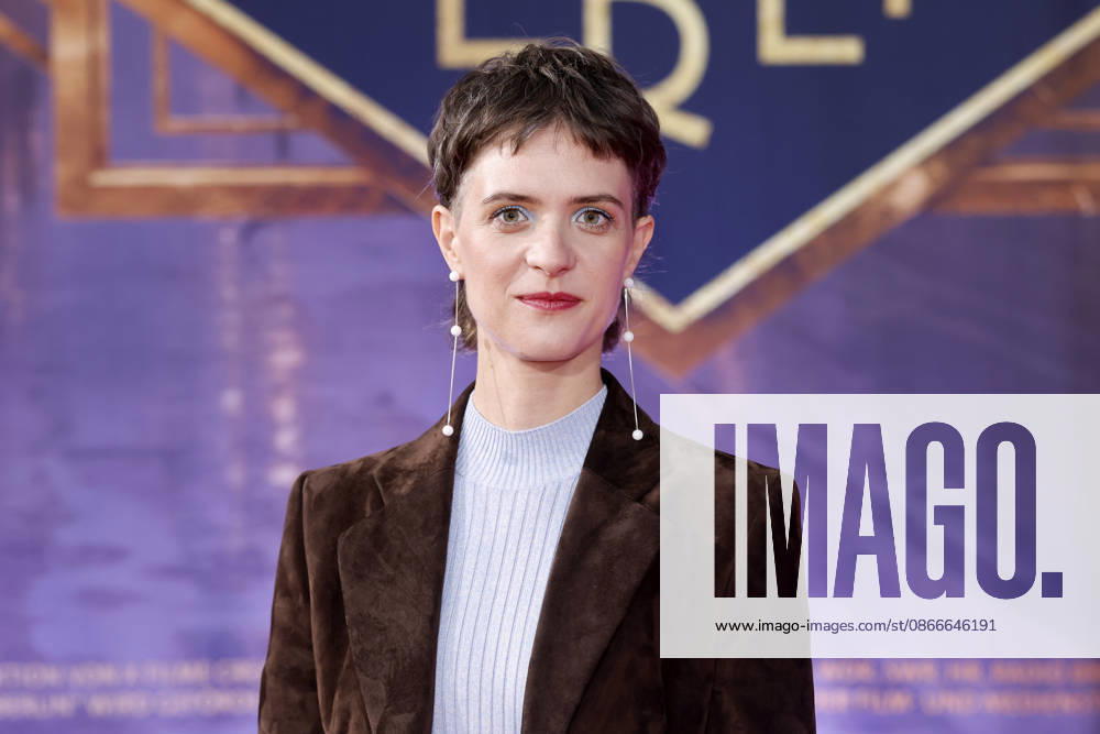 Actress Liv Lisa Fries at the NRW premiere of the fifth and final season of the TV series *Babylon Berlin* at the open-air cinema in Cologne’s Rheinauhafen, September 11, 2026, NRW, Germany