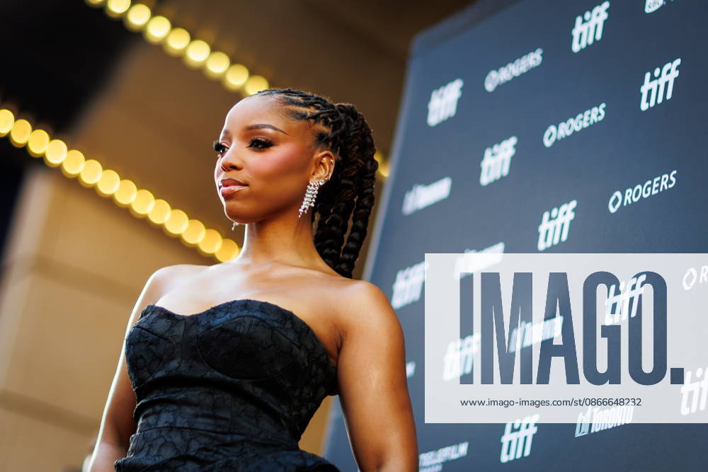 Actress Chloe Bailey is photographed on the red carpet for the film The Julia Set during the Toronto International Film Festival in Toronto, on Friday, Sept. 11, 2026. Toronto Canada - ZUMAc35_ 20260911_zaf_c35_238