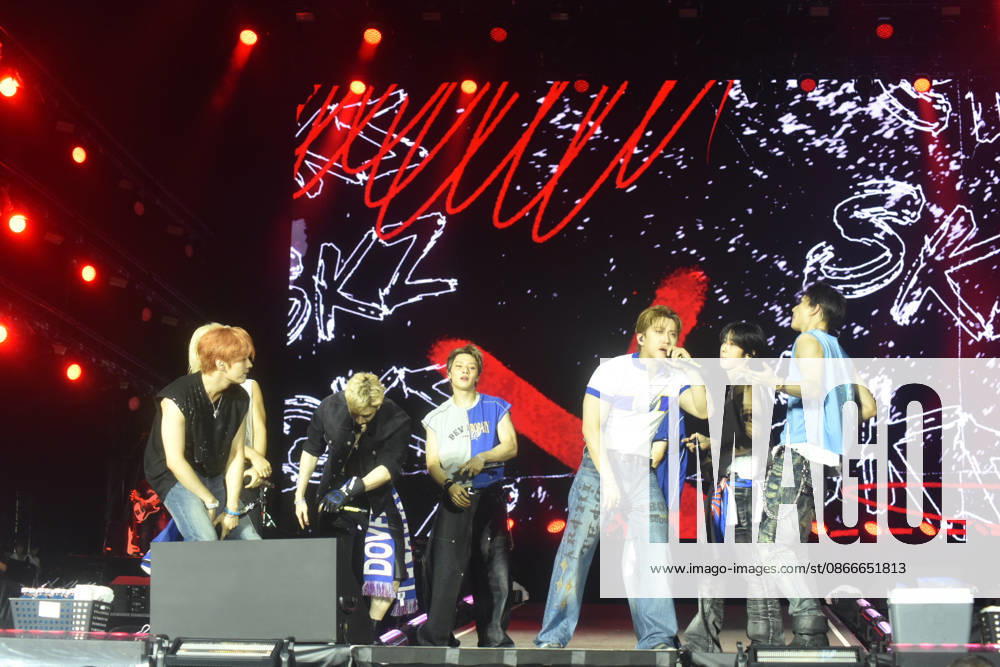 RIO DE JANEIRO, RJ - 11.09.2026: ROCK IN RIO 2026 - The band STRAY KIDS will perform on the Mundo stage this Friday, September 11th, at Rock in Rio. The event takes place at Cidade do Rock, in Rio de Janeiro, RJ. x3014579x CristianexMota