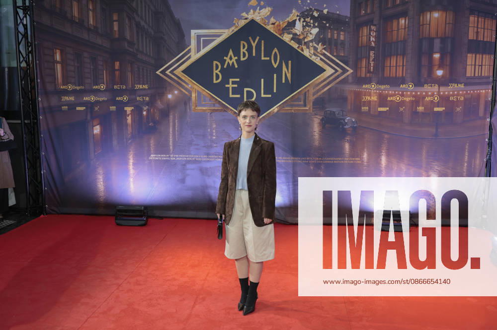 Liv Lisa Fries at the premiere of the fifth and final season of the TV series *Babylon Berlin* at the Naturstrom Open-Air Cinema in Cologne, September 11, 2026 Foto:xR.xSchmiegeltx xFuturexImagex babylon_6947